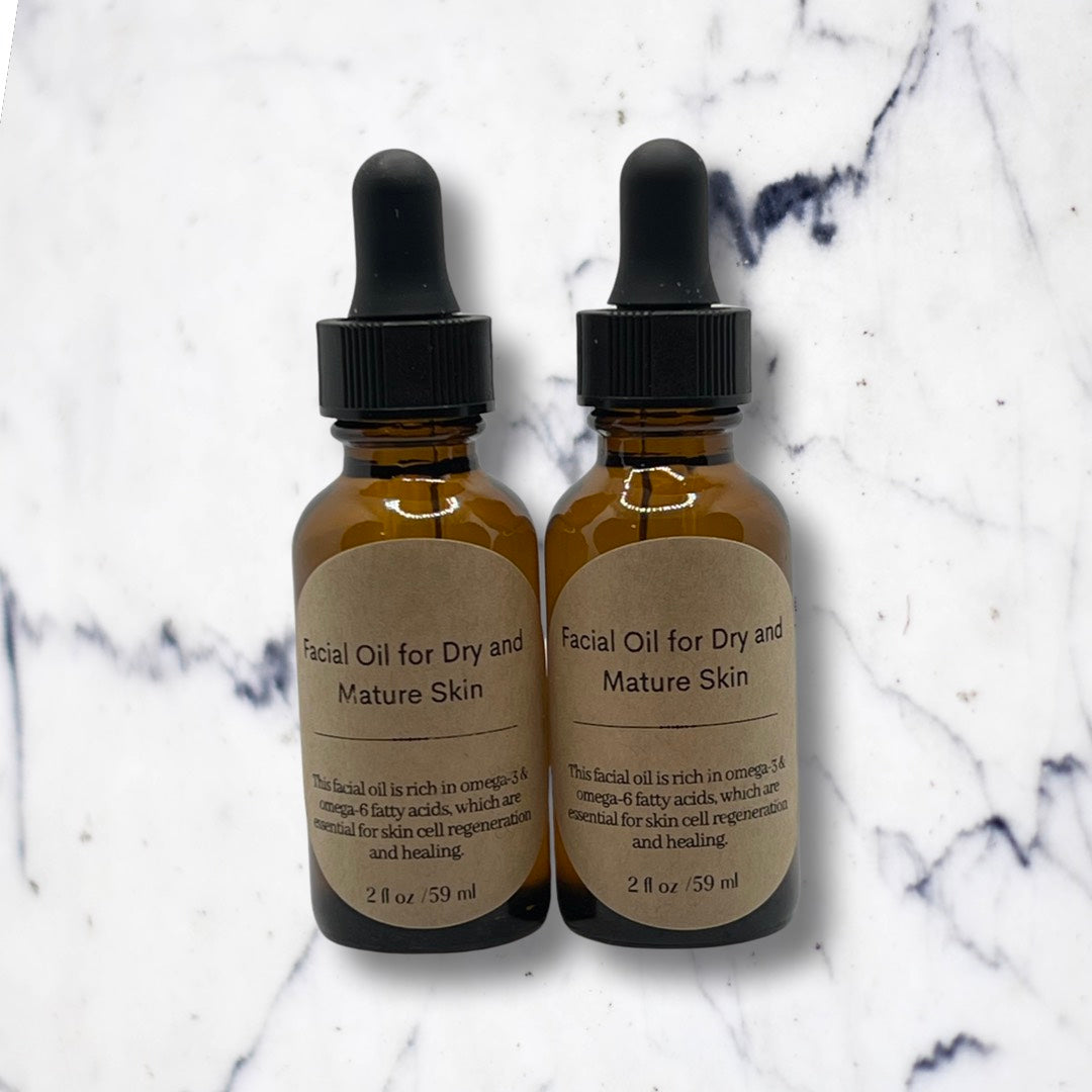 Facial oil for dry skin