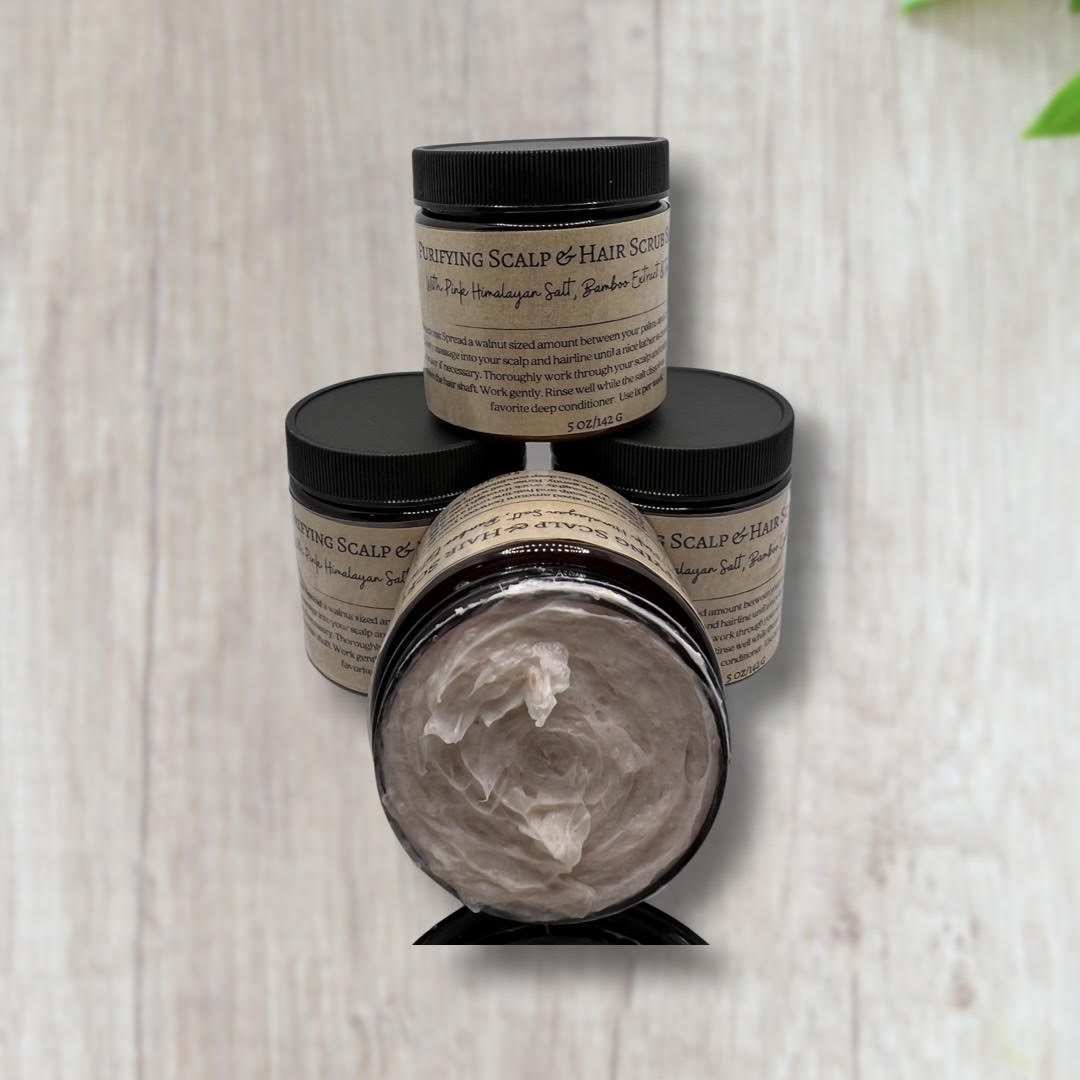 Purifying Scalp & Hair Scrub Shampoo
